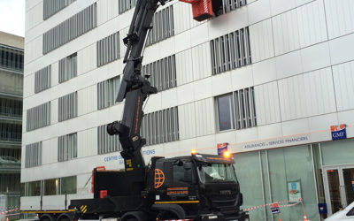 location camion nacelle Lyon, Rhône Alpes et France