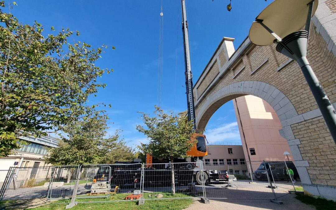 Changement d’antenne sur la Place d’Italie